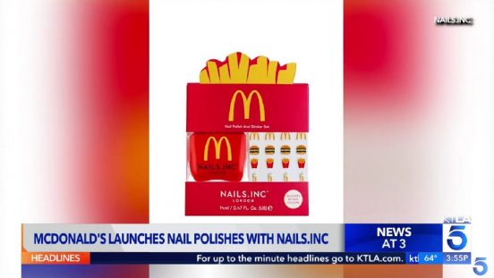 今度はネイルを販売！ 米マクドナルドの異色のコラボが止まらない