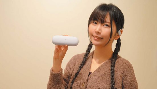 小岩井ことりが完全ワイヤレス骨伝導イヤホン「Beethoven」を体験！「ASMRコンテンツと相性バツグン!? 触覚でも楽しめちゃう “一線越え”イヤホンです」