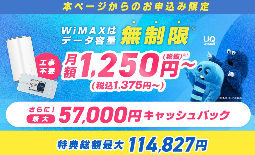 gmoとくとくbbwimax