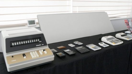 キヤノン電卓60周年！ 世界初テンキー式卓上電子計算機から最新バイオマス原料使用の電卓まで、数々の名作を振り返る