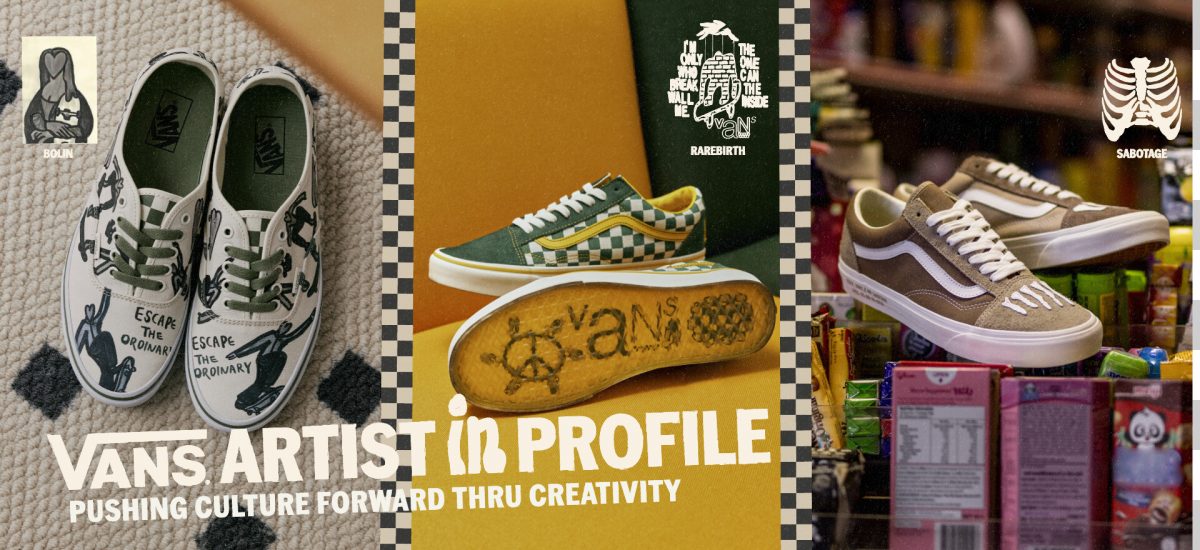 VANSがアジアの新進気鋭アーティトを起用！ スケボーにインスパイアされたストリートカルチャーがテーマ