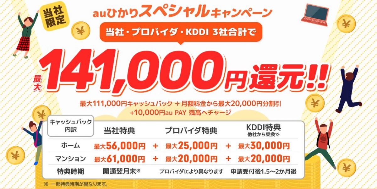 auひかり×NEXT