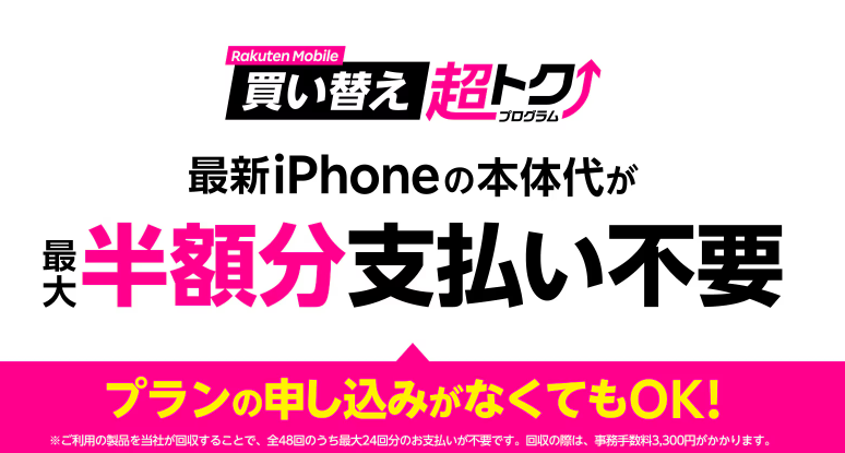 買い替え超トクプログラム
