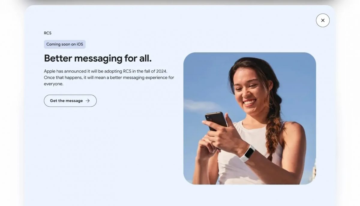 なぜかグーグルが宣言！ アップルの「RCS」導入は今秋から