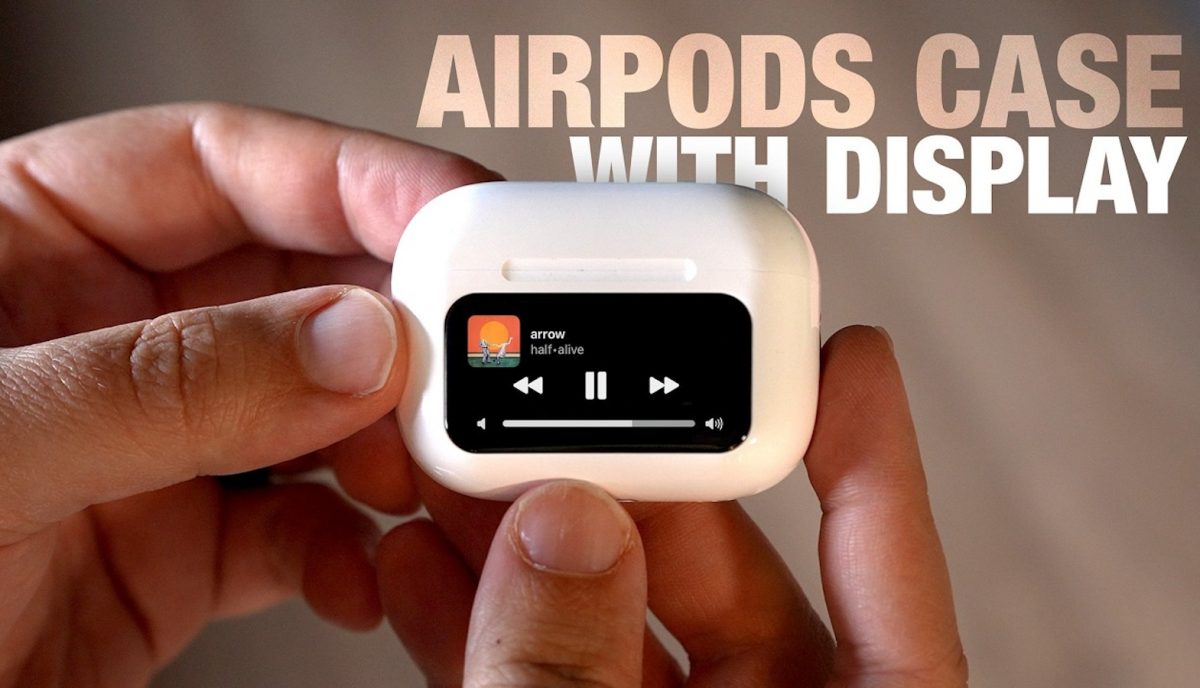 もし「AirPodsケース」に画面があったら…。中国製の模造品で実験したら酷いことに