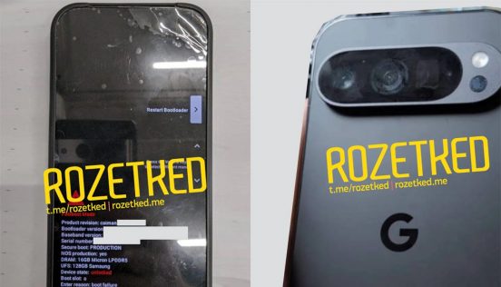 「Pixel 9 Pro」とされる実機の画像が流出！ メモリが…
