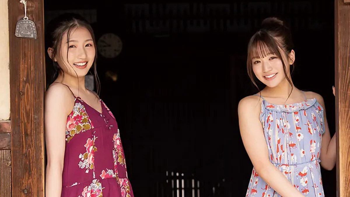 NMB48塩月希依音＆坂田心咲の18歳コンビがフレッシュな“アオハル”グラビア披露【独占カット】