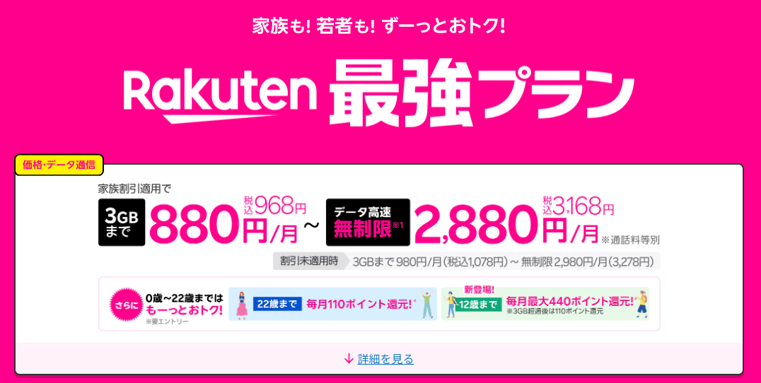 Rakuten最強プラン
