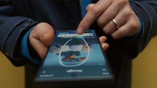 Androidの「かこって検索」、iPhoneでも同じような機能が使えます！