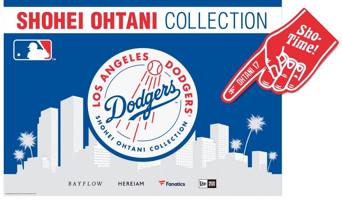 Tシャツとキャップがラインナップ！大谷翔平の公式ロゴをモチーフにした「SHOHEI OHTANI COLLECTION」