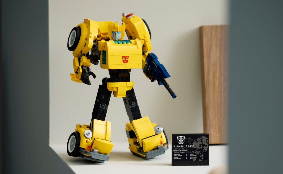 ディテールを忠実に再現してる！大人レゴシリーズにトランスフォーマー「バンブルビー」がラインナップ
