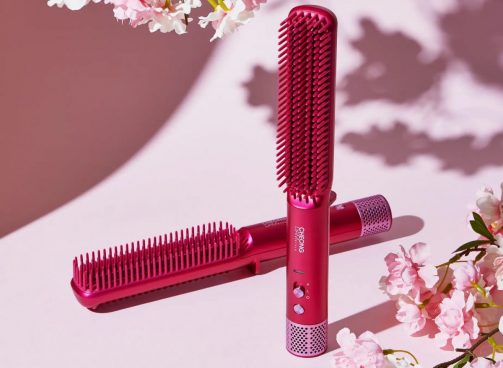 日本初上陸「チョンダムスタイル　ダブルアクションヘアブラシ」韓国高級エリアのヘアサロン御用達