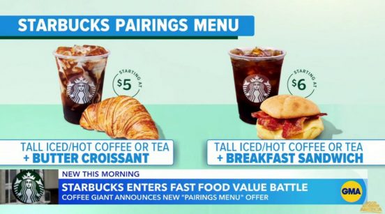 ついにスタバも参戦！ 米ファストフードの「激安競争」がヒートアップ