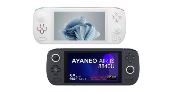 450gの超薄型ポータブルゲーミングPC。しかも有機EL搭載、高パフォーマンス「AYANEO AIR 1S 8840U」
