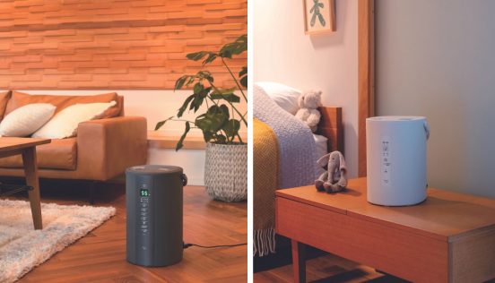 象印のお手入れラクラクなスチーム式加湿器に、コンパクトタイプとハイパワータイプが新登場