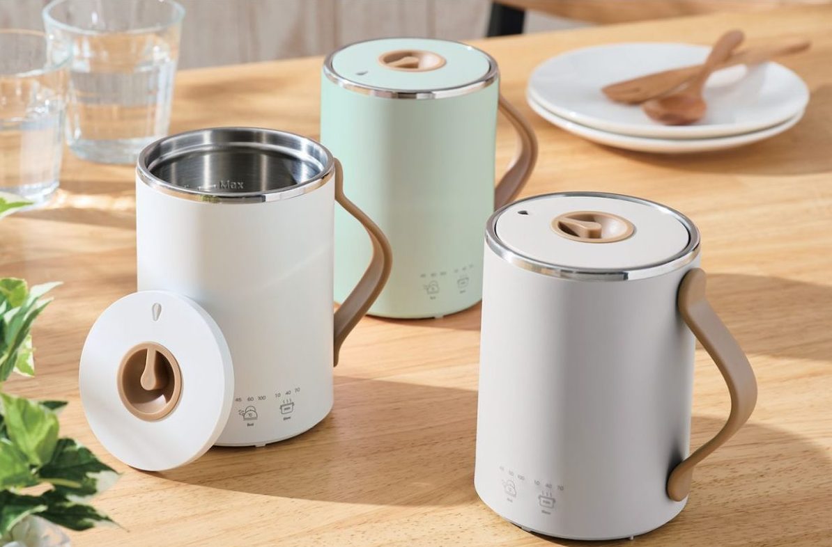 マグカップ型電気なべがリニューアル！ より使いやすくなった「Cook Mug」発売