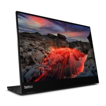 レノボ、手書きにも対応する高解像度モバイルディスプレイ「ThinkVision M14t Gen 2」