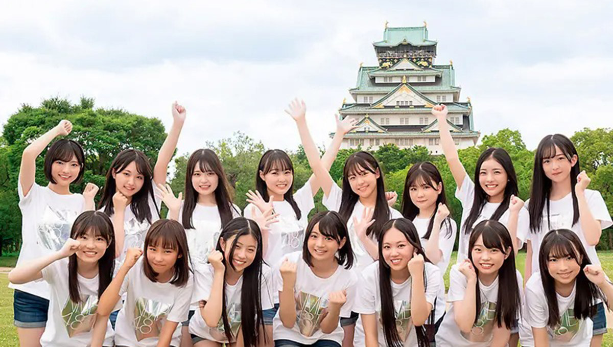 NMB48・10期生、大阪城で独占雑誌初出しグラビア【独占カット】