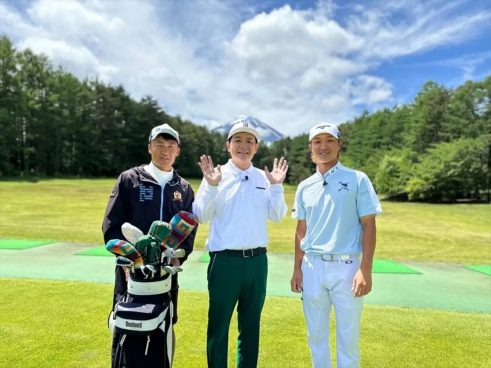 千鳥・ノブが富士桜CCで平田憲聖プロと対決「薄顔のおじさんの奮闘見てください！」解説は戸張捷『ノブゴルフクラシック』第6弾