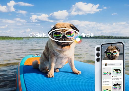 大好評の「かこって検索」機能、Galaxyの廉価モデルにも対応！