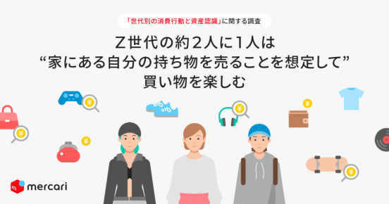 Z世代の約半分が持ち物を「資産」と想定。「売る前提で買う」Z世代の心理