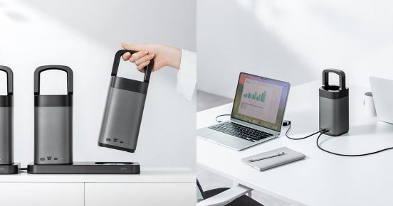 「電源」を持ち歩く！サンワサプライ「ハンドル一体型モバイルバッテリー」