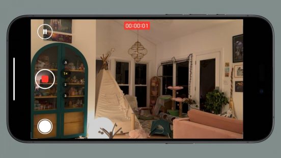 「iOS 18」、ビデオ録画を一時停止できるように！