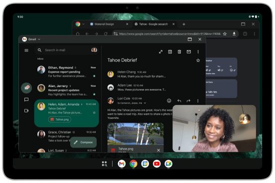Google、Androidタブレットで「複数のウィンドウを開く」新機能をテスト中！