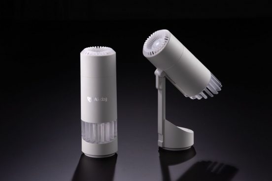 静音モード追加で就寝時にも使いやすく。ペットボトルサイズの空気清浄機「Airdog mini」
