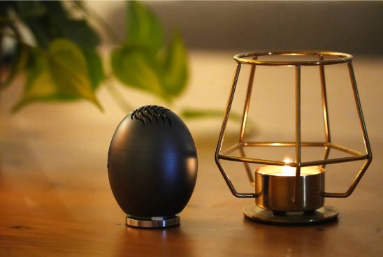 これが香炉？ 火を使わない「電子香炉 Orbby」登場