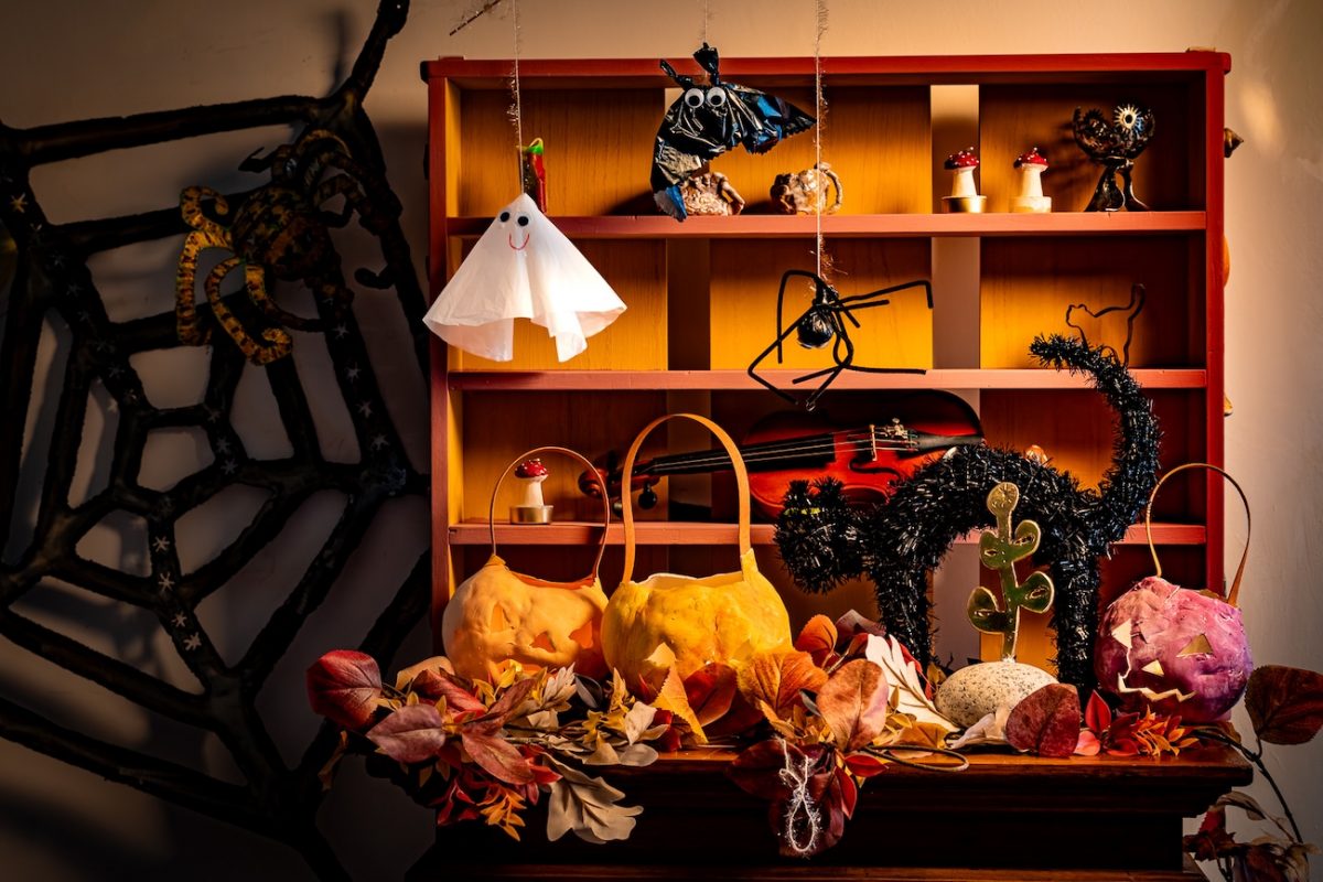 100均で全材料を調達！親子で工作するハロウィンインテリア