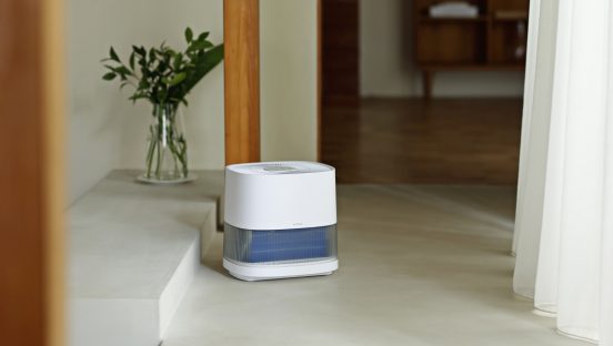 ヒーターを使わないから経済的！ 広い部屋もしっかり加湿できるシロカ「気化式加湿器」