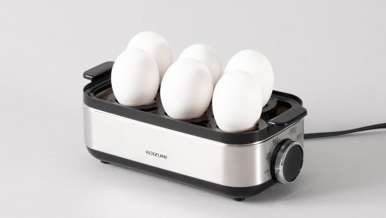 忙しい朝に使いたい！ ほったらかしでゆでたまごが作れる「エッグスチーマー」