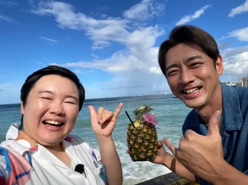 やす子＆小泉孝太郎がハワイで“超発散旅” ハワイでかなえたい“15のこと”に挑戦『世界頂グルメ』2時間SP