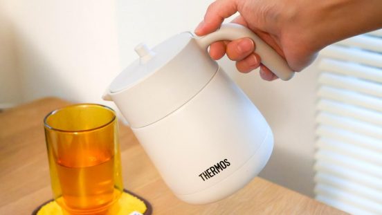 「サーモスの急須」でせっかく淹れたお茶がすぐ冷める問題が解決！お手入れしやすくて助かった