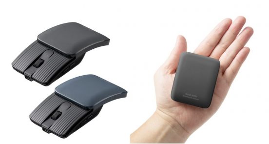 たたむとクレカより小さいのに、5ボタンも搭載！ サンワサプライのBluetoothマウス「400-MABT206」