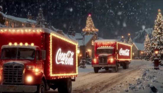 米コカ・コーラ、恒例のクリスマスCMをAIだけで制作！ 大胆すぎた？