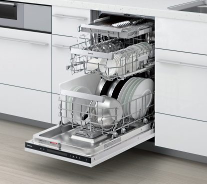 たった45cmの幅で9人分の食器洗いができる！ パナソニックのビルトイン食洗器「NP-45EF1W」