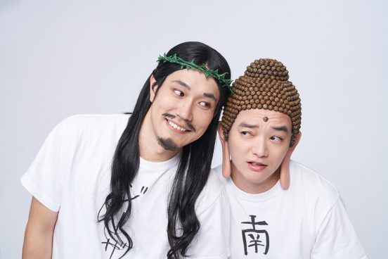 松山ケンイチ＆染谷将太「福田監督の現場は自分の新たな一面を知り、気づかされることが、毎日のようにある」映画『聖☆おにいさん THE MOVIE～ホーリーメンVS悪魔軍団～』