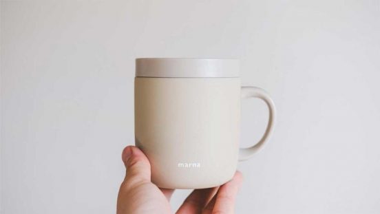 マーナの「タンブラーみたいなマグカップ」があまりにも便利すぎて毎日使いに。洗いやすくて助かる！