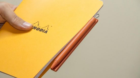 ゼブラの「ノートホルダー付きペン」のおかげで日記や手帳活がめちゃくちゃはかどる