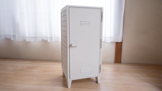 お家に「ロッカー」を置いたら部屋が片付いた。出かける前の時間短縮にも成功したよ！