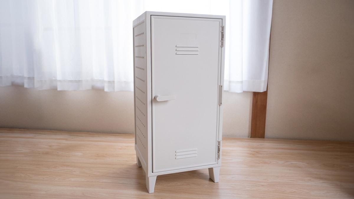お家に「ロッカー」を置いたら部屋が片付いた。出かける前の時間短縮にも成功したよ！