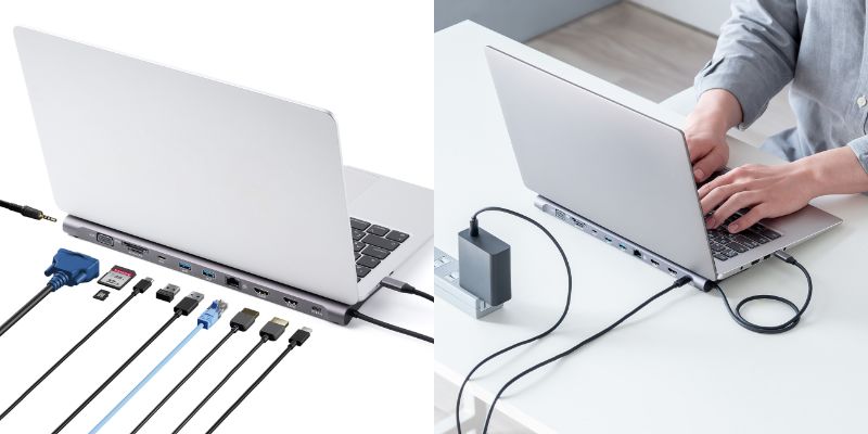 オレに接続できない端子はない!? 11もの端子を装備したPC用ドッキングステーション登場