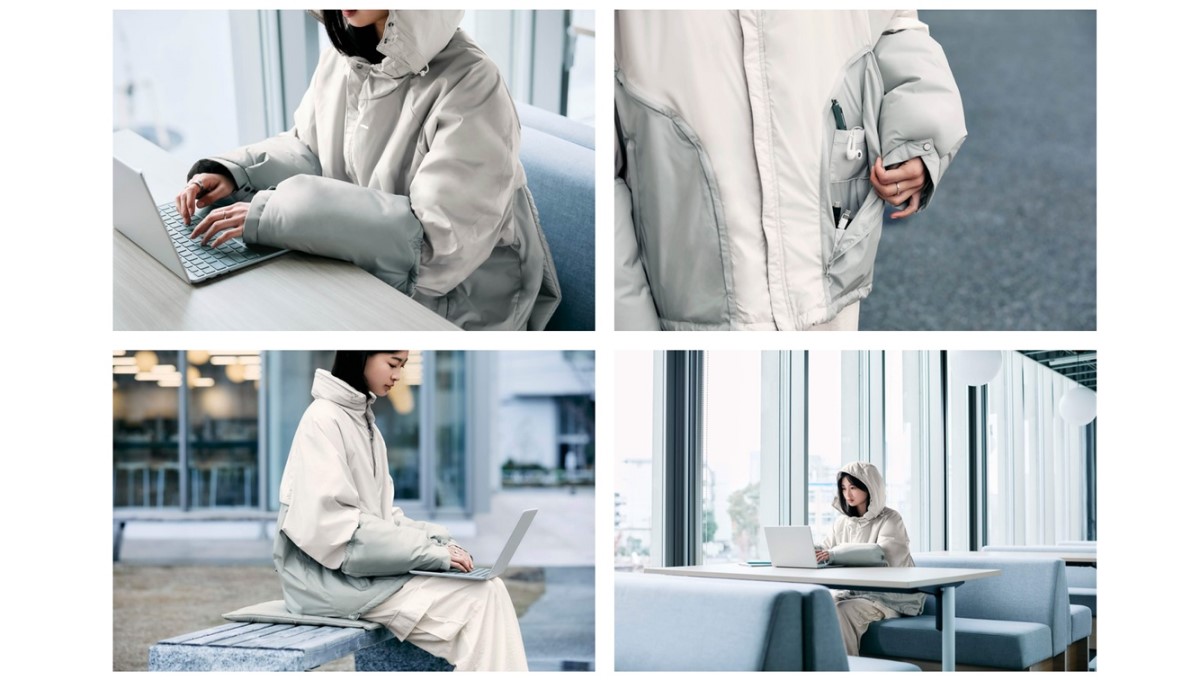 富士通がファッション分野に参入？ FMVが大学生をサポートする「CAMPUS WEAR」を開発