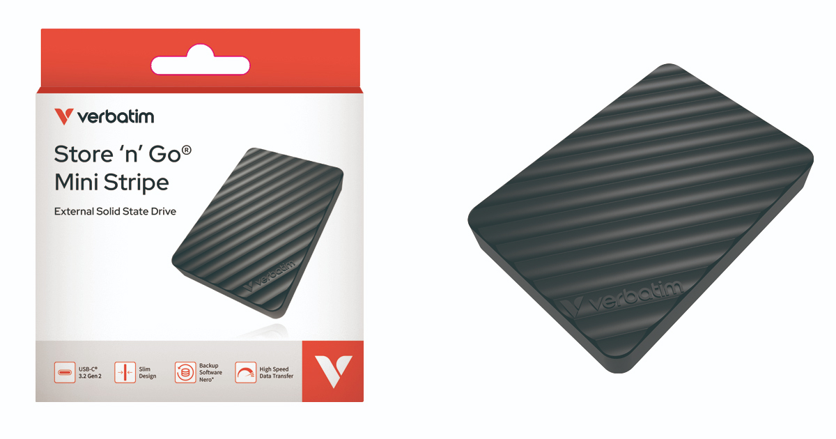重量わずか27gで容量4TBを実現！ 持ち歩きに適した小型SSD「Mini Stripe」