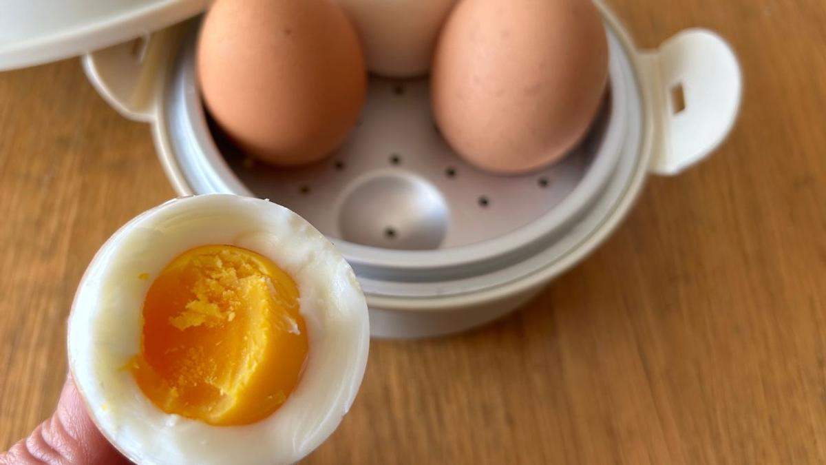 レンチンでほったらかし！3COINS「ゆで卵メーカー」で朝食が豊かになりました。値段もうれしい…