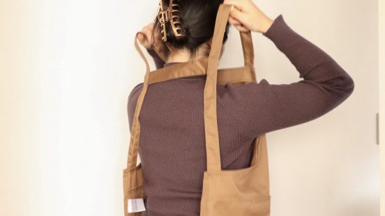 KEYUCAの「かぶるだけのエプロン」でエプロンつけるのめんどくさい問題が解決しました！