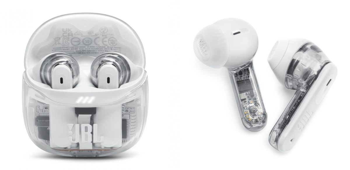 「ながら聴き」「集中聴き」どちらも欲張れる！スケルトンデザインの完全ワイヤレスイヤホン「JBL Tune Flex 2」
