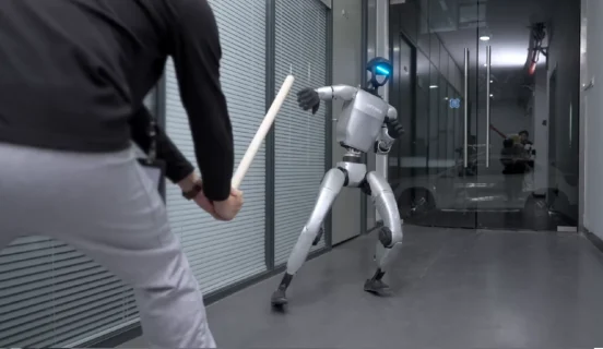 回し蹴りが炸裂！「カンフーロボット」の攻撃力に世界が震撼